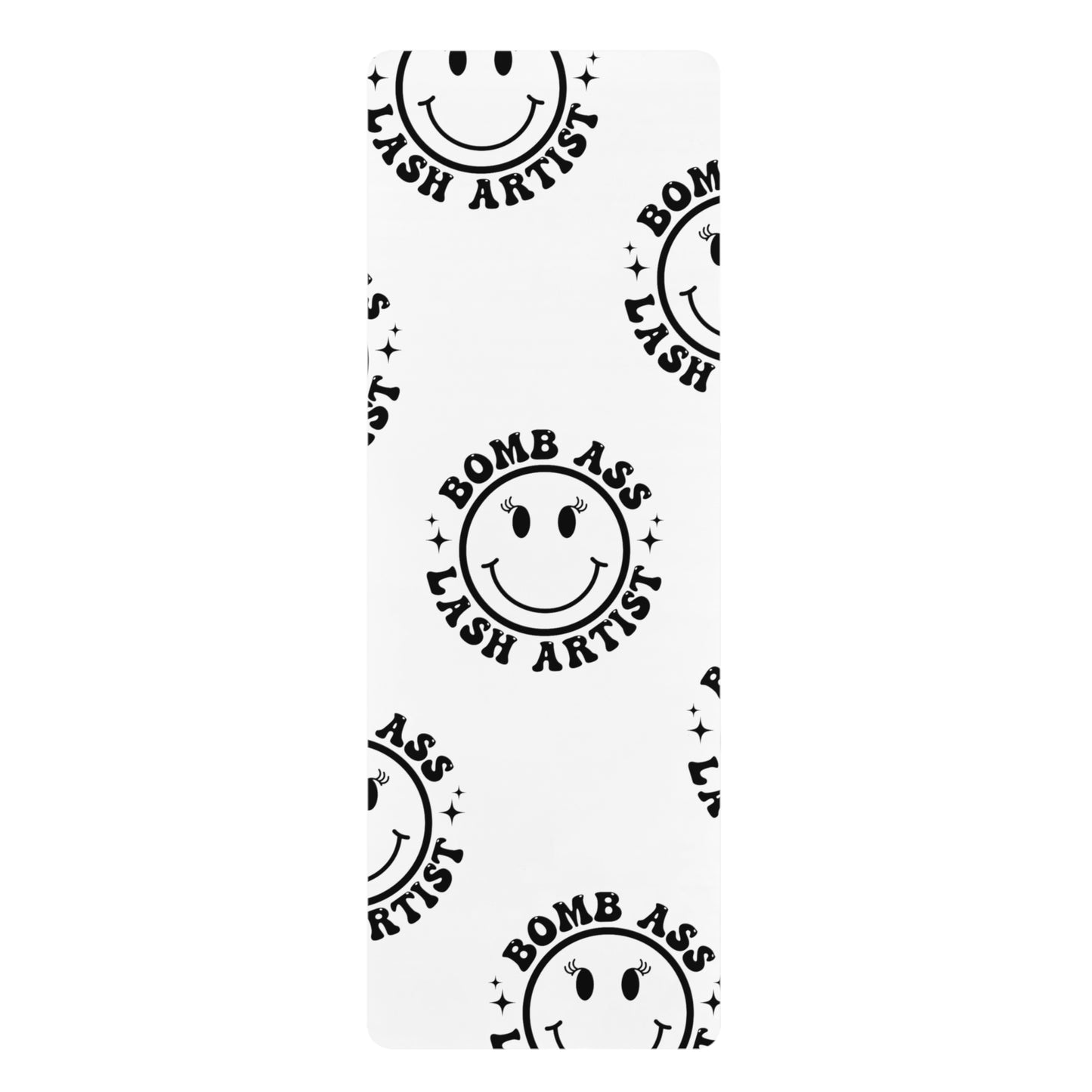 Bomb Ass Lash Artist Rubber Yoga Mat