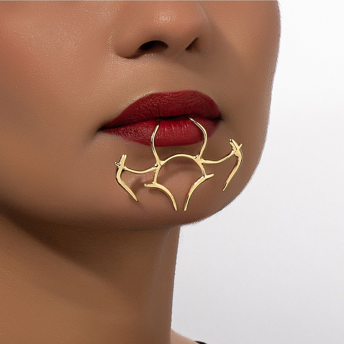 DOE ANTLERS LIP JEWELRY