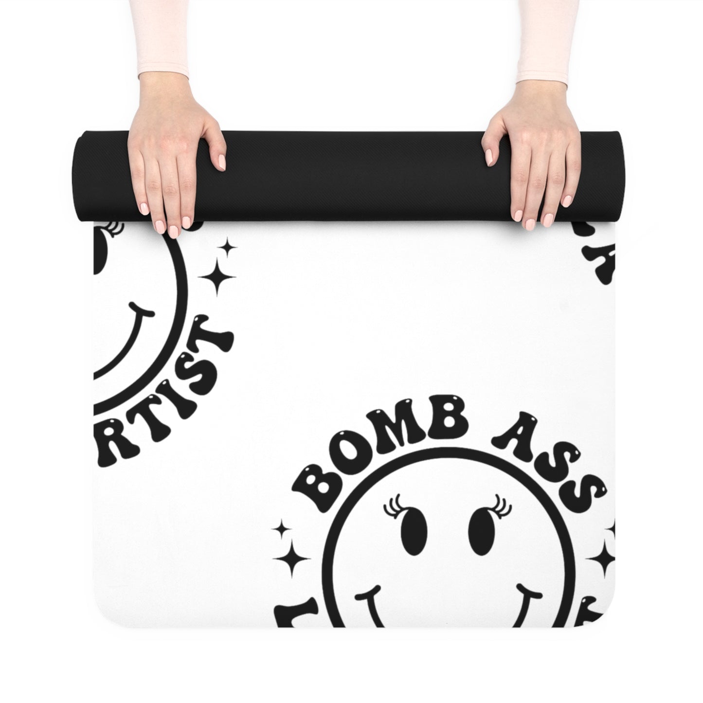 Bomb Ass Lash Artist Rubber Yoga Mat