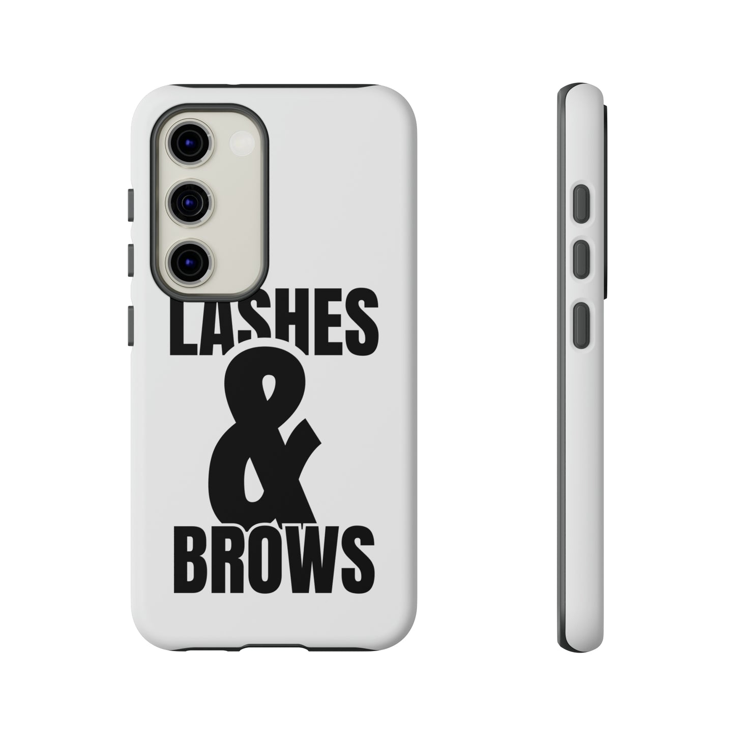 Lashes & Brow Phone Case, iPhone, Samsung, Tough Cases