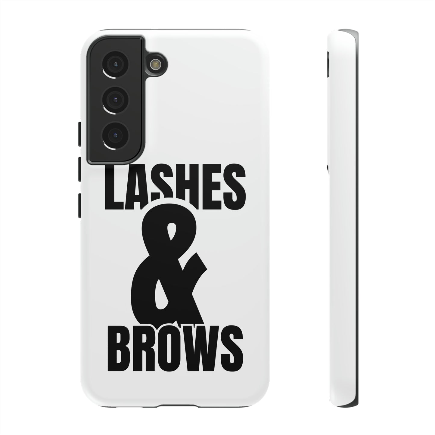 Lashes & Brow Phone Case, iPhone, Samsung, Tough Cases