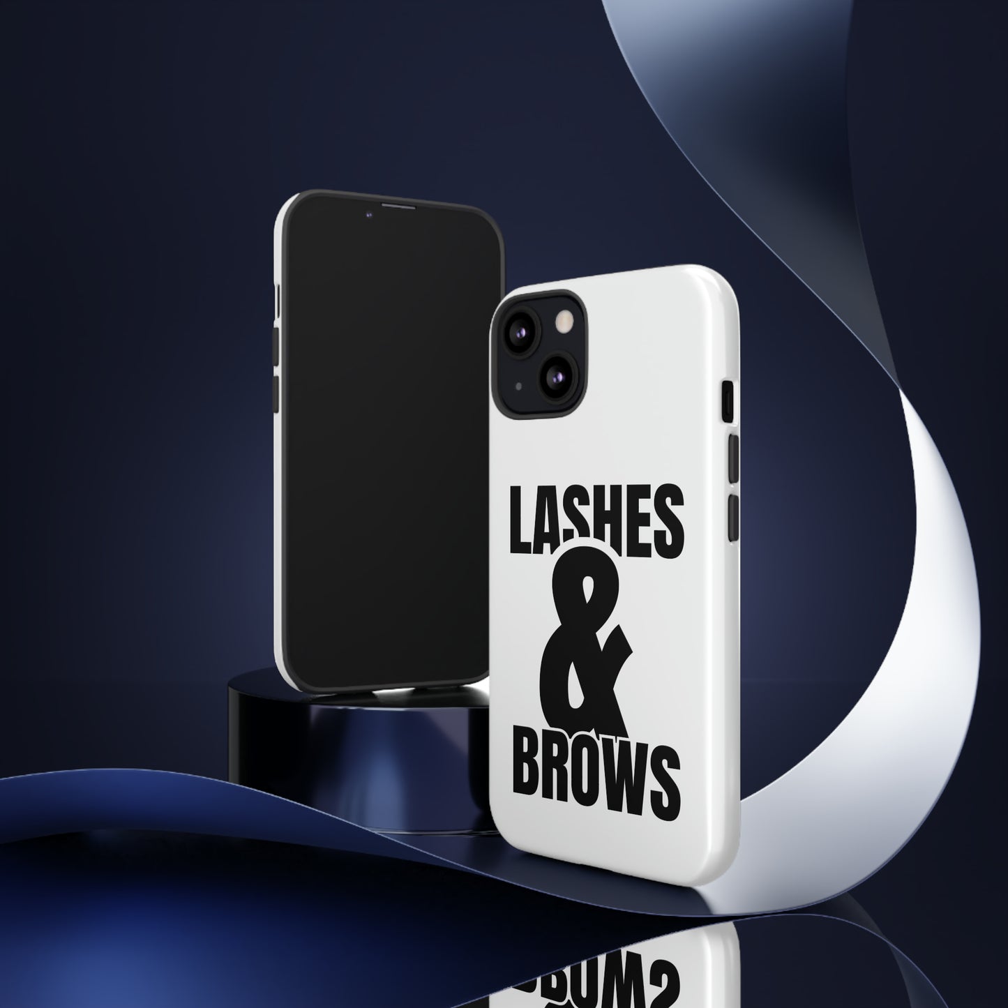 Lashes & Brow Phone Case, iPhone, Samsung, Tough Cases