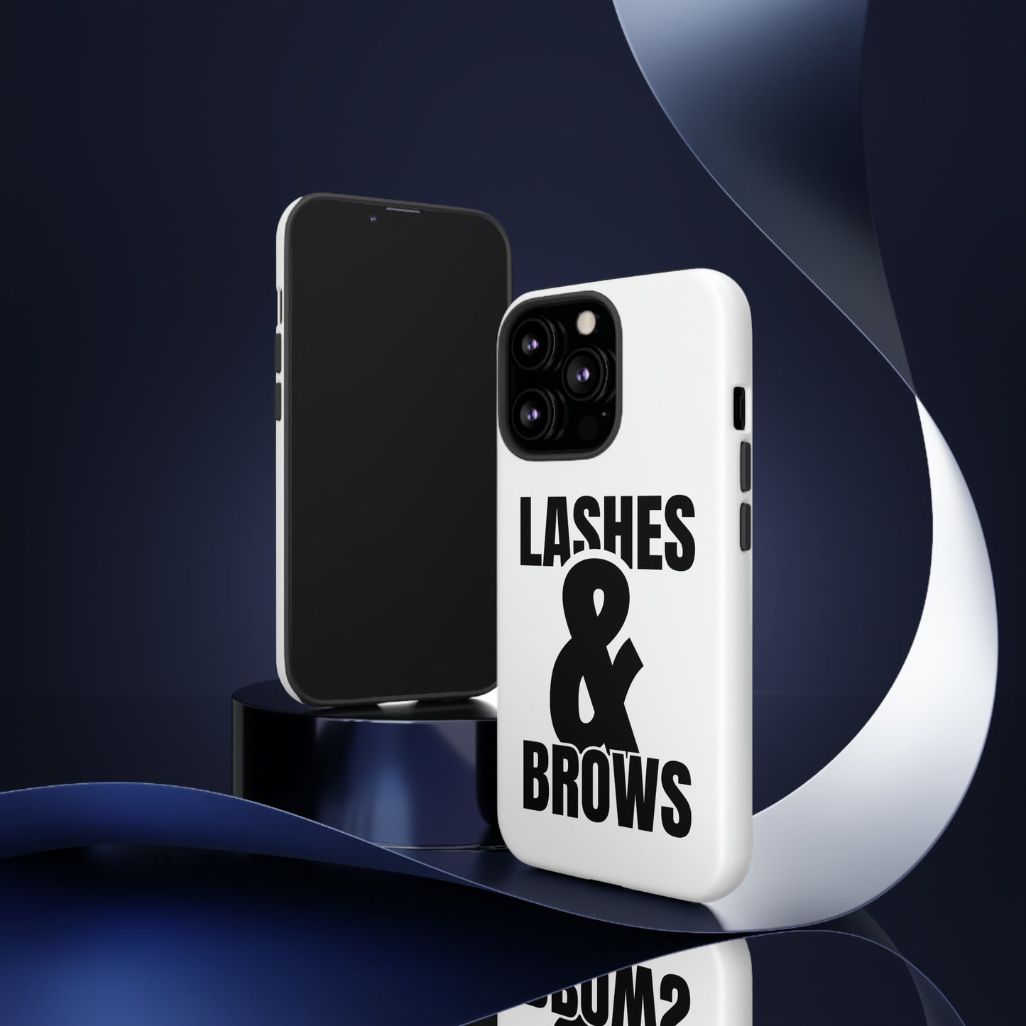 Lashes & Brow Phone Case, iPhone, Samsung, Tough Cases