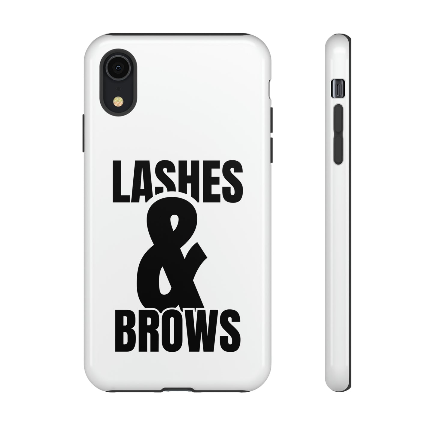 Lashes & Brow Phone Case, iPhone, Samsung, Tough Cases