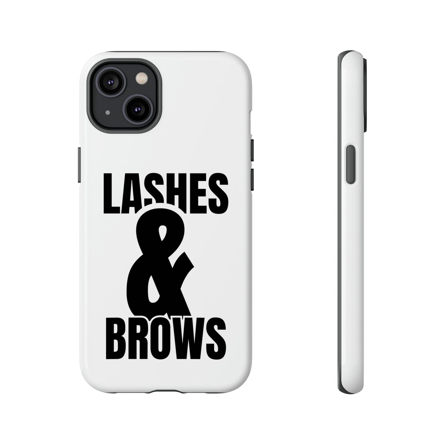 Lashes & Brow Phone Case, iPhone, Samsung, Tough Cases