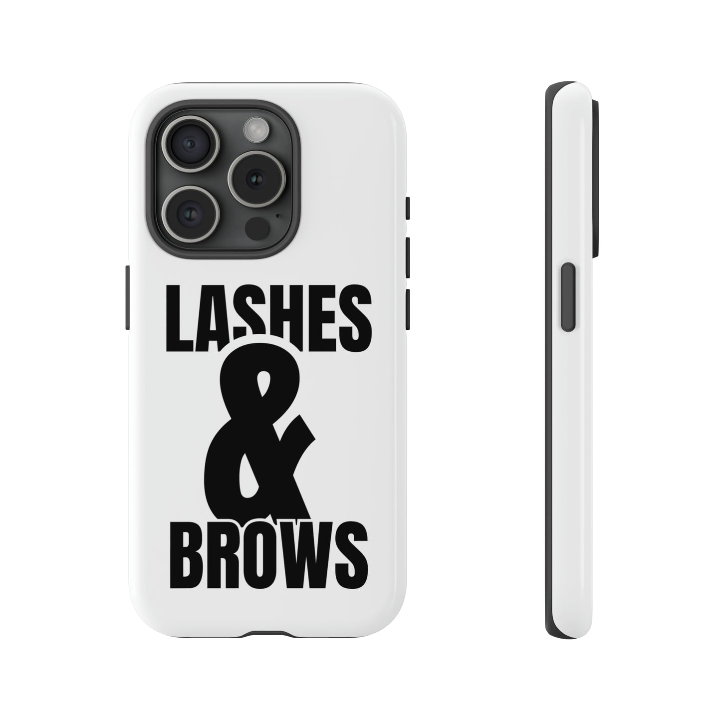 Lashes & Brow Phone Case, iPhone, Samsung, Tough Cases