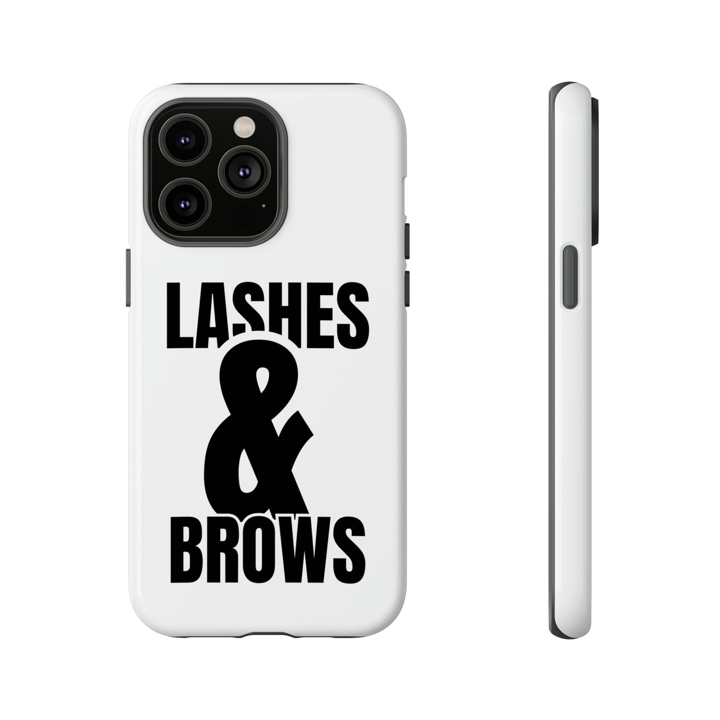 Lashes & Brow Phone Case, iPhone, Samsung, Tough Cases