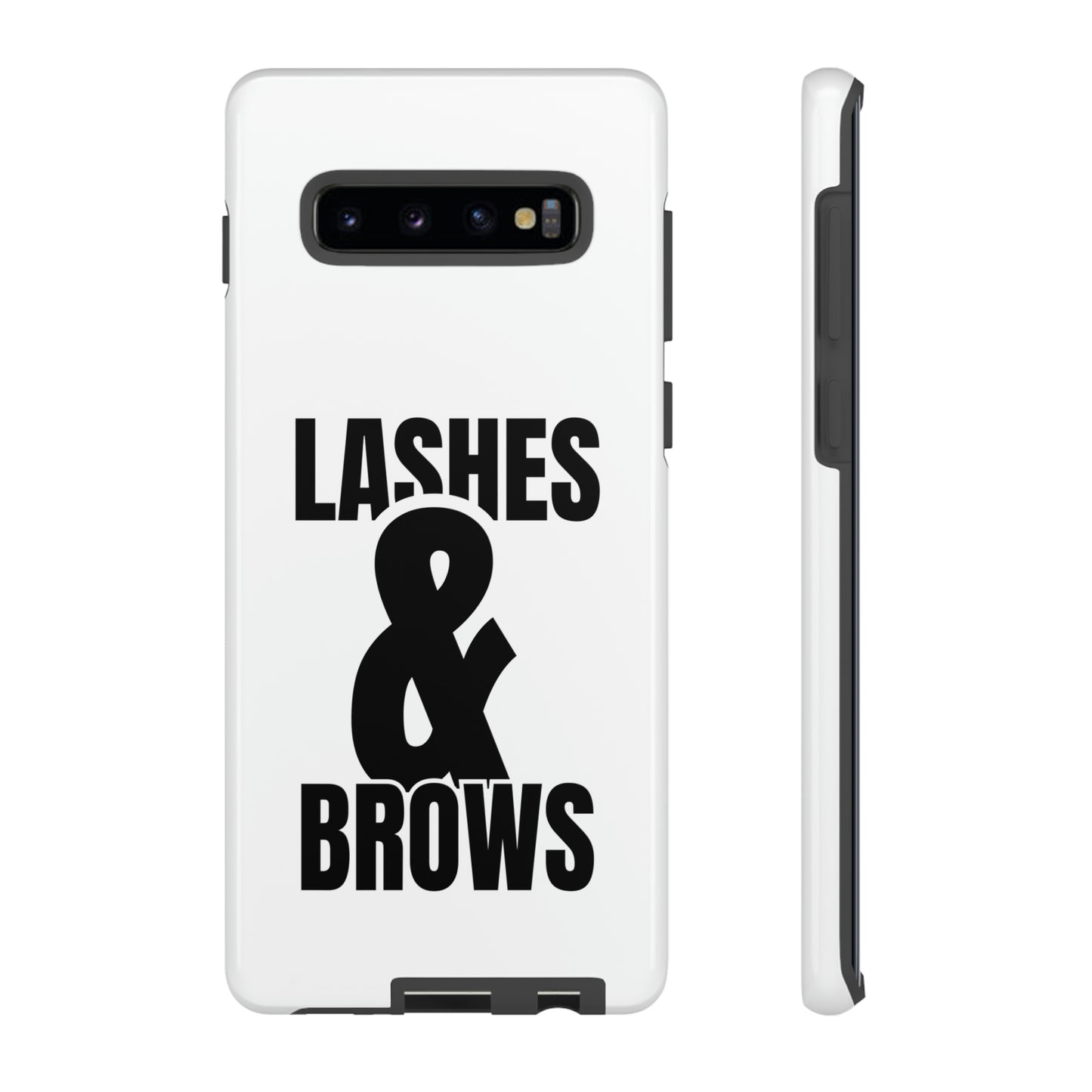 Lashes & Brow Phone Case, iPhone, Samsung, Tough Cases