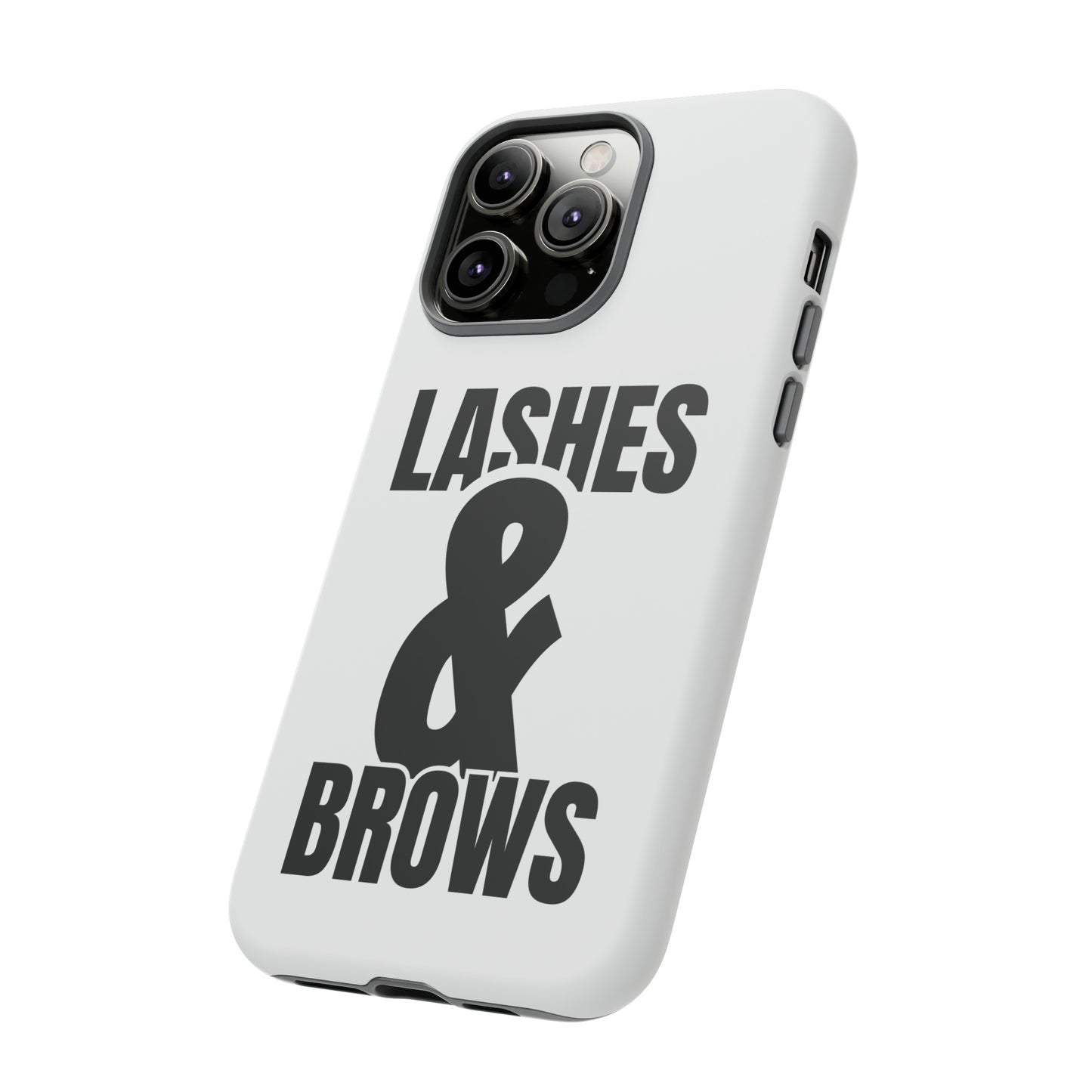 Lashes & Brow Phone Case, iPhone, Samsung, Tough Cases