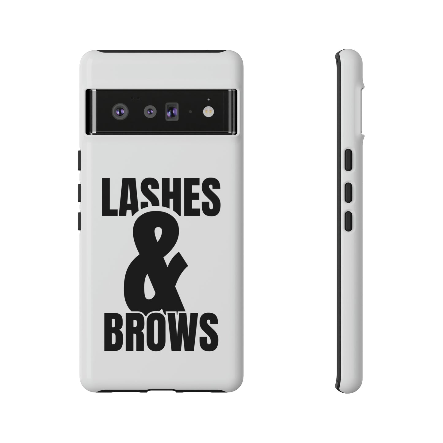 Lashes & Brow Phone Case, iPhone, Samsung, Tough Cases