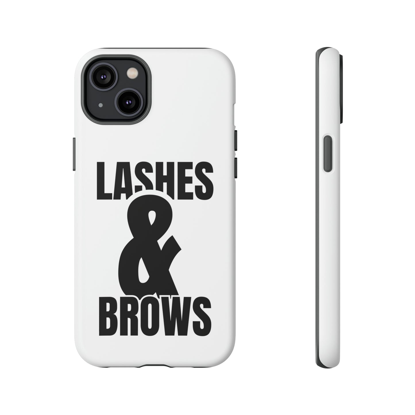 Lashes & Brow Phone Case, iPhone, Samsung, Tough Cases