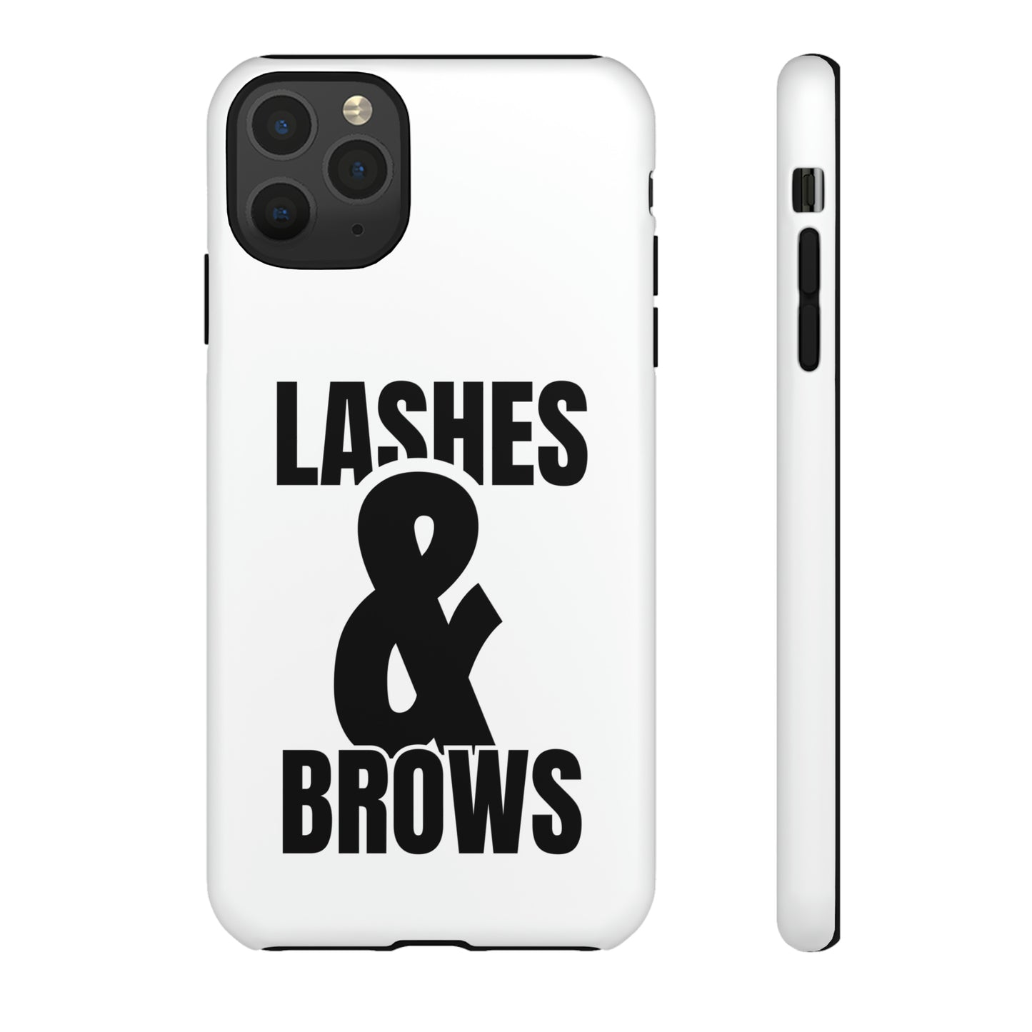 Lashes & Brow Phone Case, iPhone, Samsung, Tough Cases