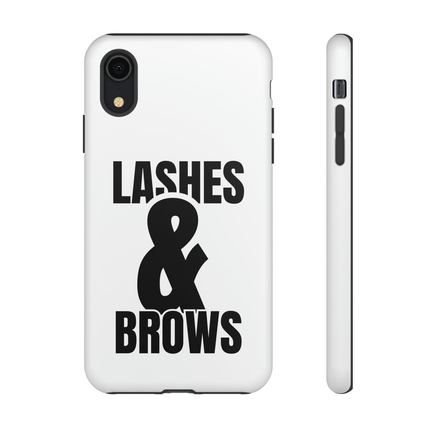 Lashes & Brow Phone Case, iPhone, Samsung, Tough Cases