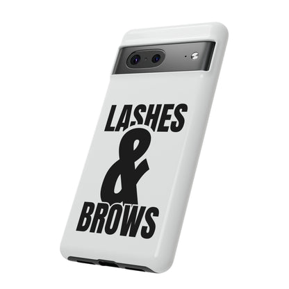 Lashes & Brow Phone Case, iPhone, Samsung, Tough Cases