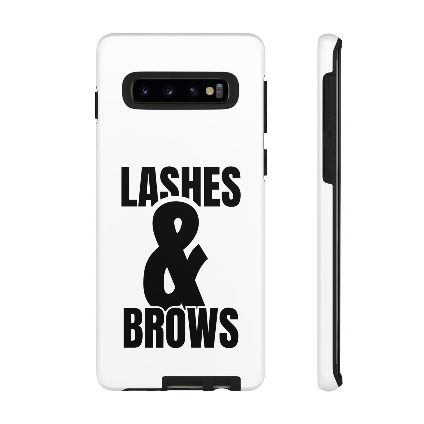 Lashes & Brow Phone Case, iPhone, Samsung, Tough Cases