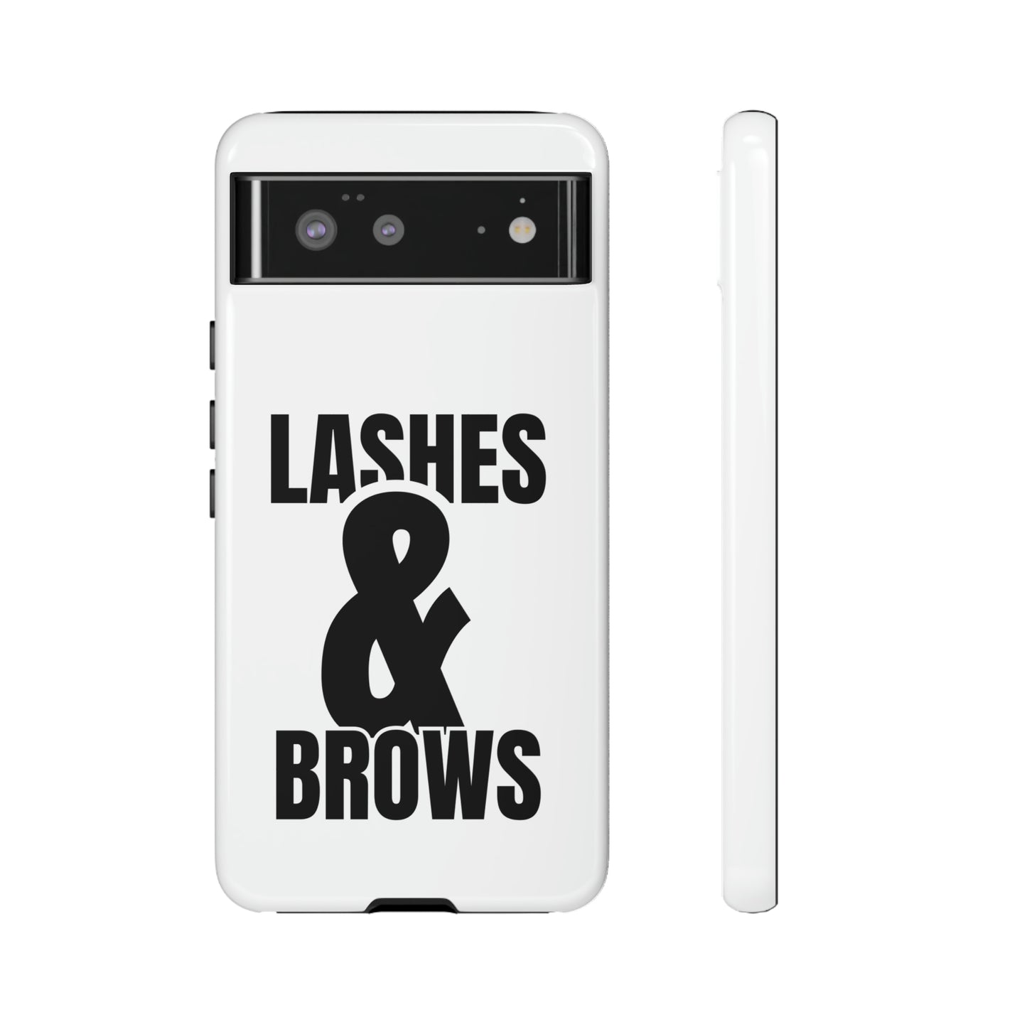 Lashes & Brow Phone Case, iPhone, Samsung, Tough Cases