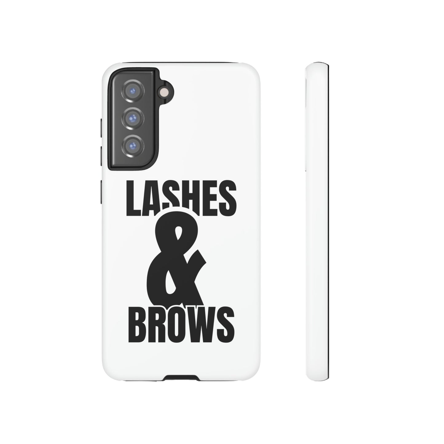 Lashes & Brow Phone Case, iPhone, Samsung, Tough Cases