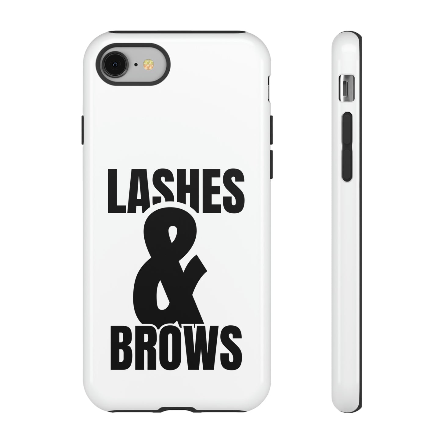 Lashes & Brow Phone Case, iPhone, Samsung, Tough Cases