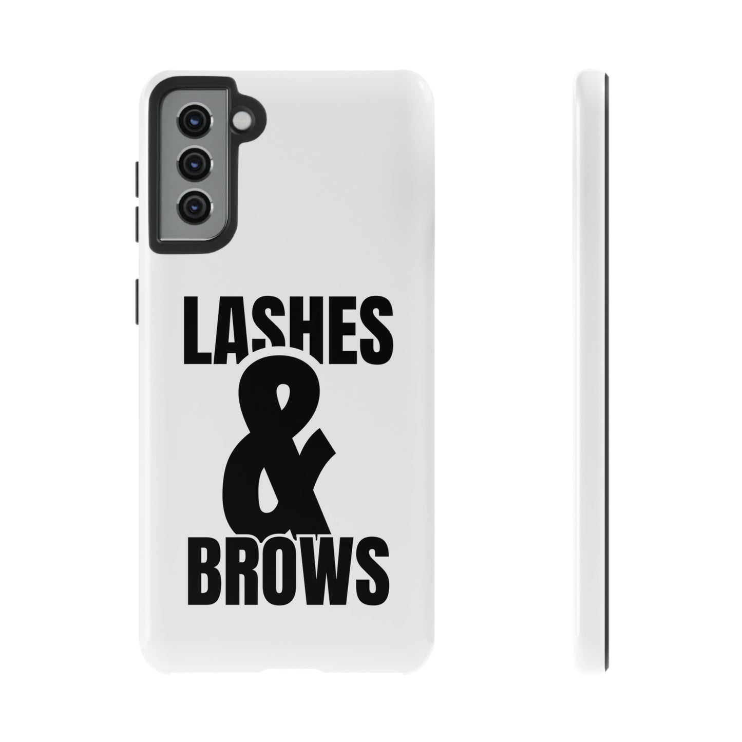 Lashes & Brow Phone Case, iPhone, Samsung, Tough Cases