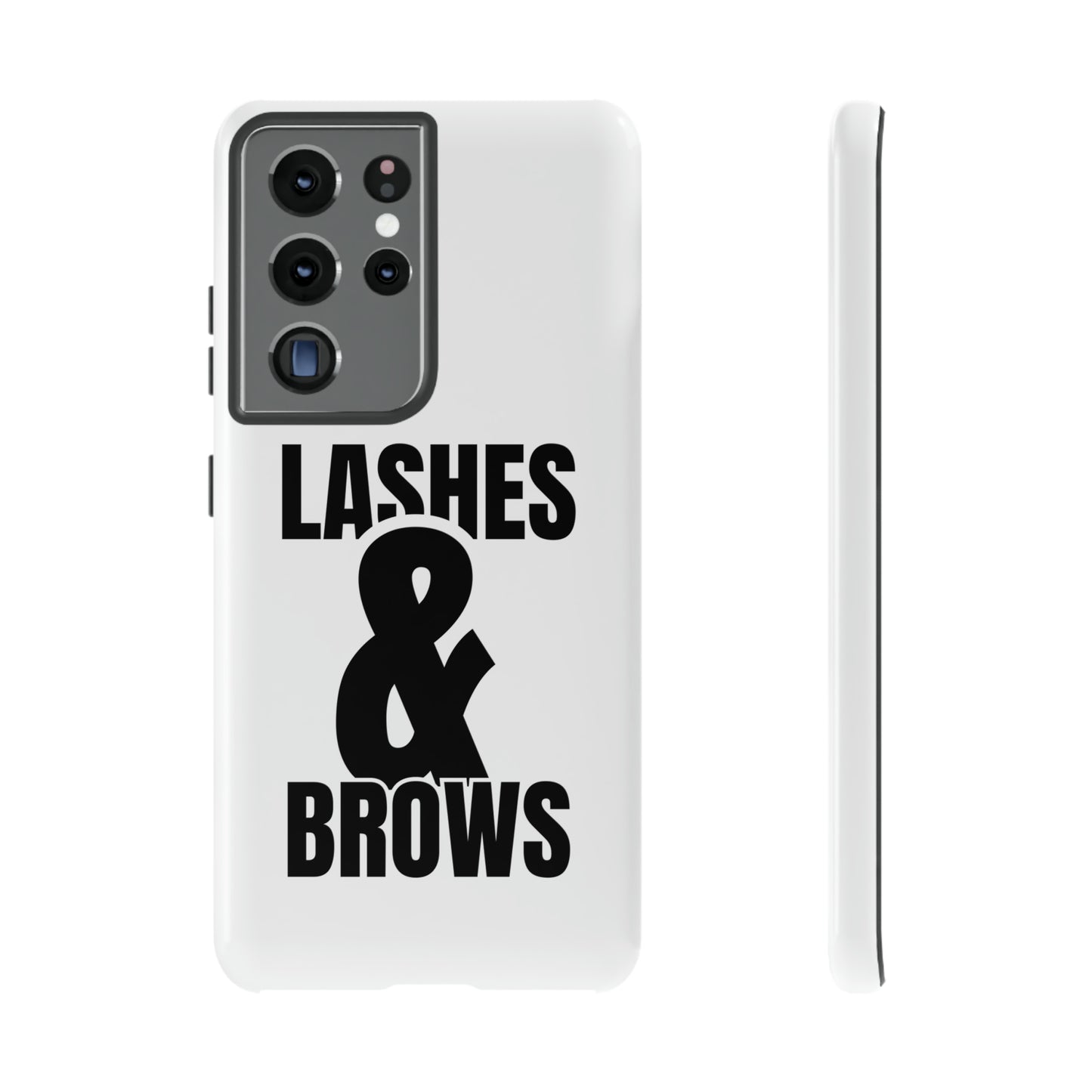 Lashes & Brow Phone Case, iPhone, Samsung, Tough Cases