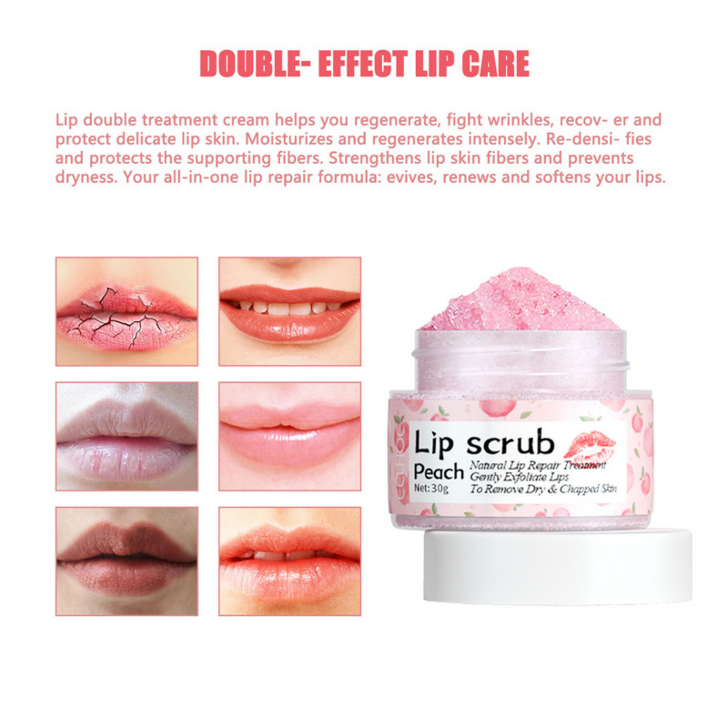 Luscious Lips: Sugar Scrub Treatment