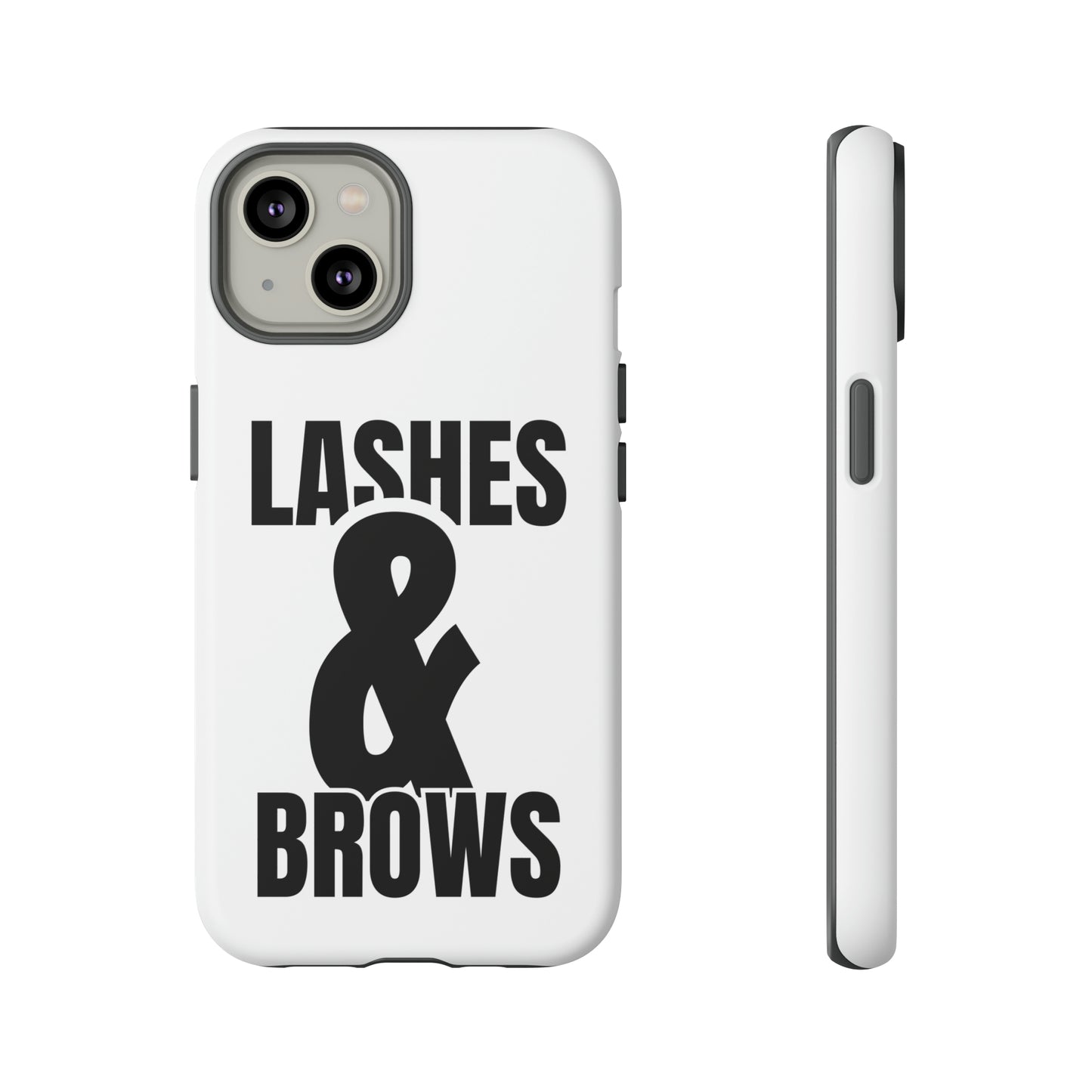 Lashes & Brow Phone Case, iPhone, Samsung, Tough Cases