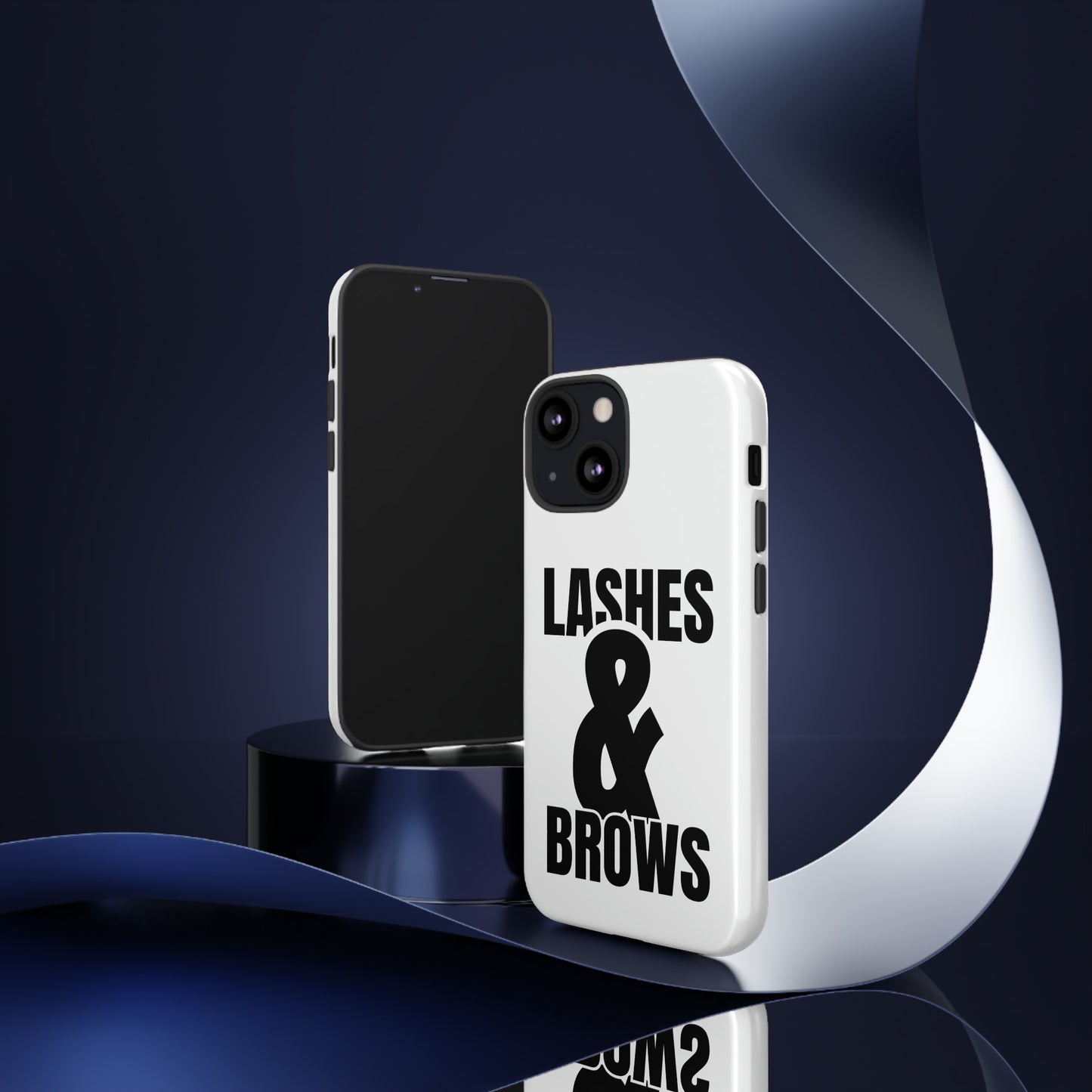 Lashes & Brow Phone Case, iPhone, Samsung, Tough Cases