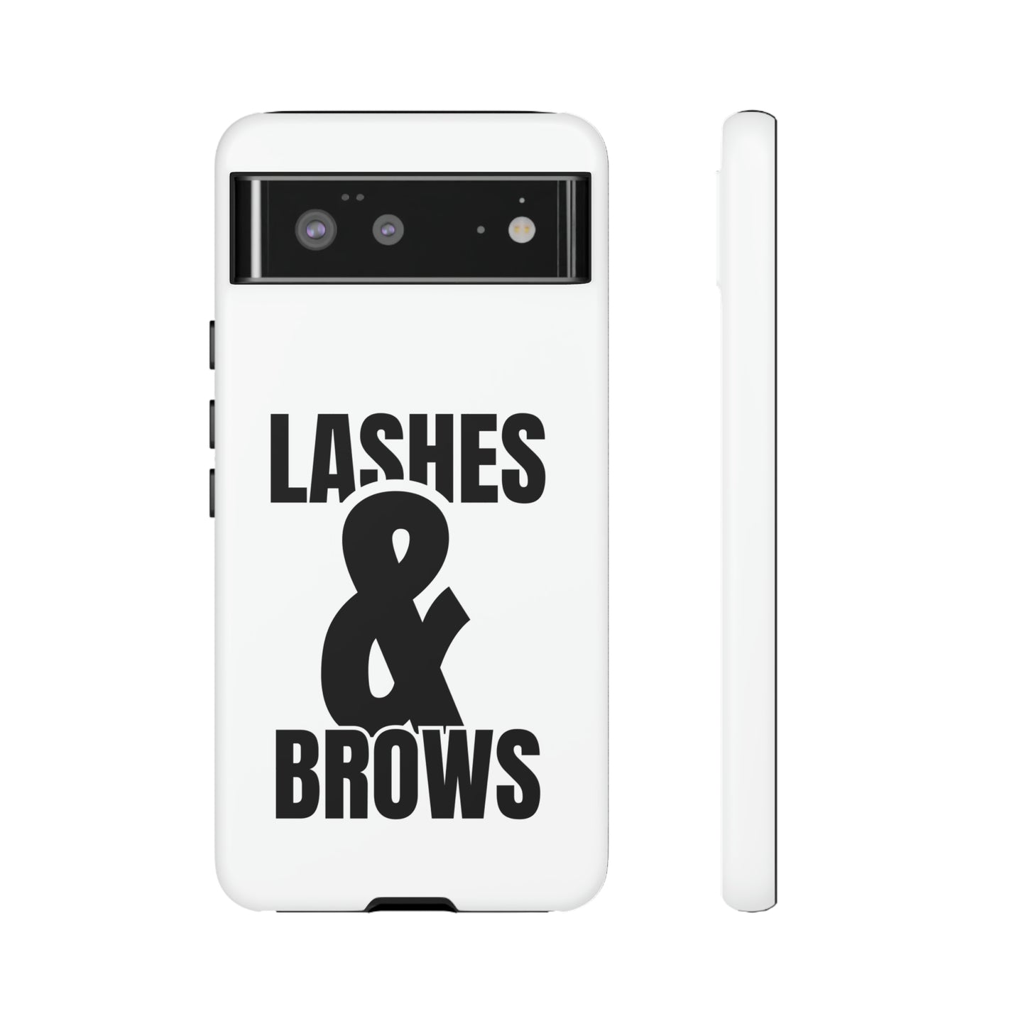 Lashes & Brow Phone Case, iPhone, Samsung, Tough Cases