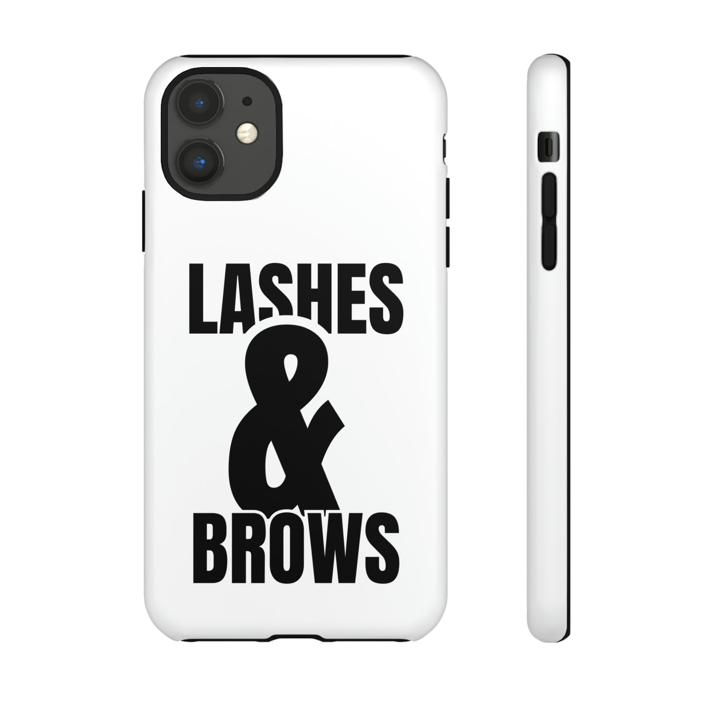 Lashes & Brow Phone Case, iPhone, Samsung, Tough Cases