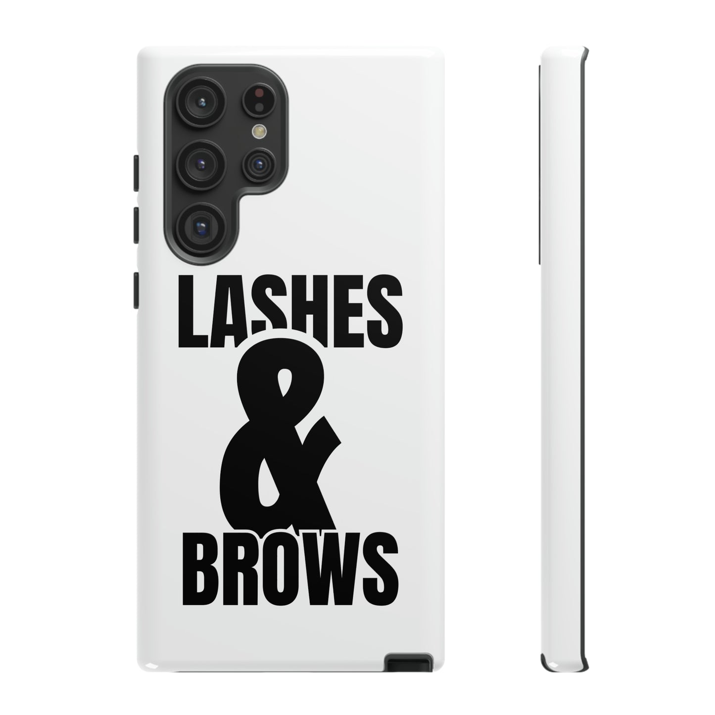 Lashes & Brow Phone Case, iPhone, Samsung, Tough Cases