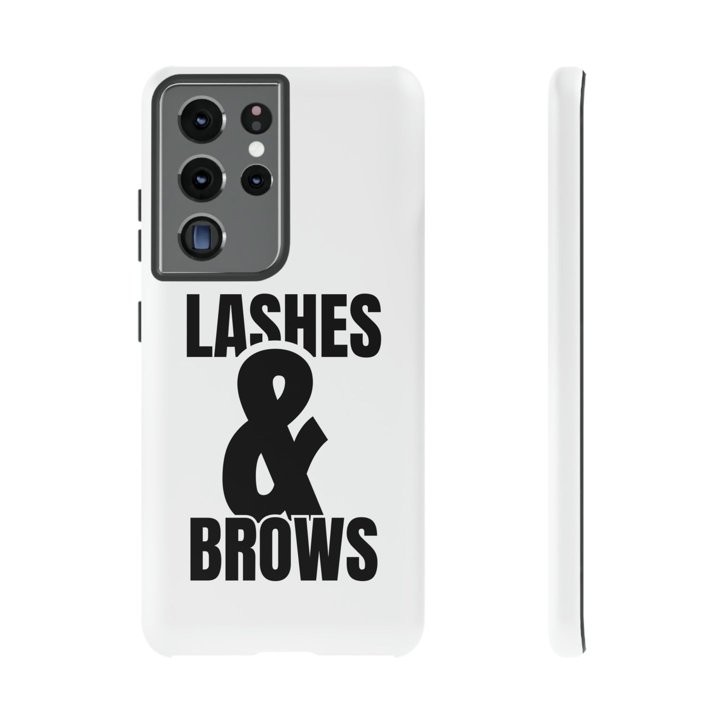 Lashes & Brow Phone Case, iPhone, Samsung, Tough Cases