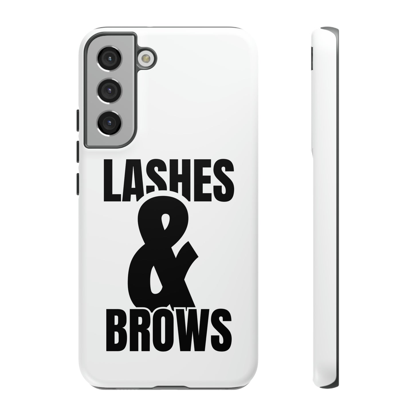 Lashes & Brow Phone Case, iPhone, Samsung, Tough Cases