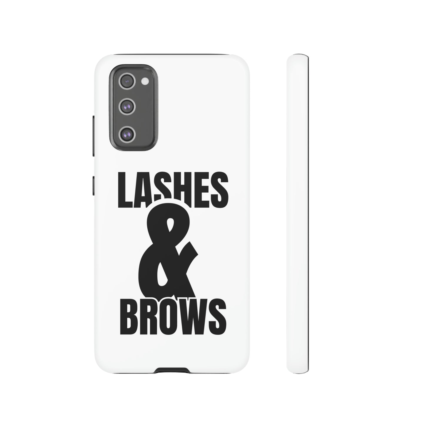 Lashes & Brow Phone Case, iPhone, Samsung, Tough Cases