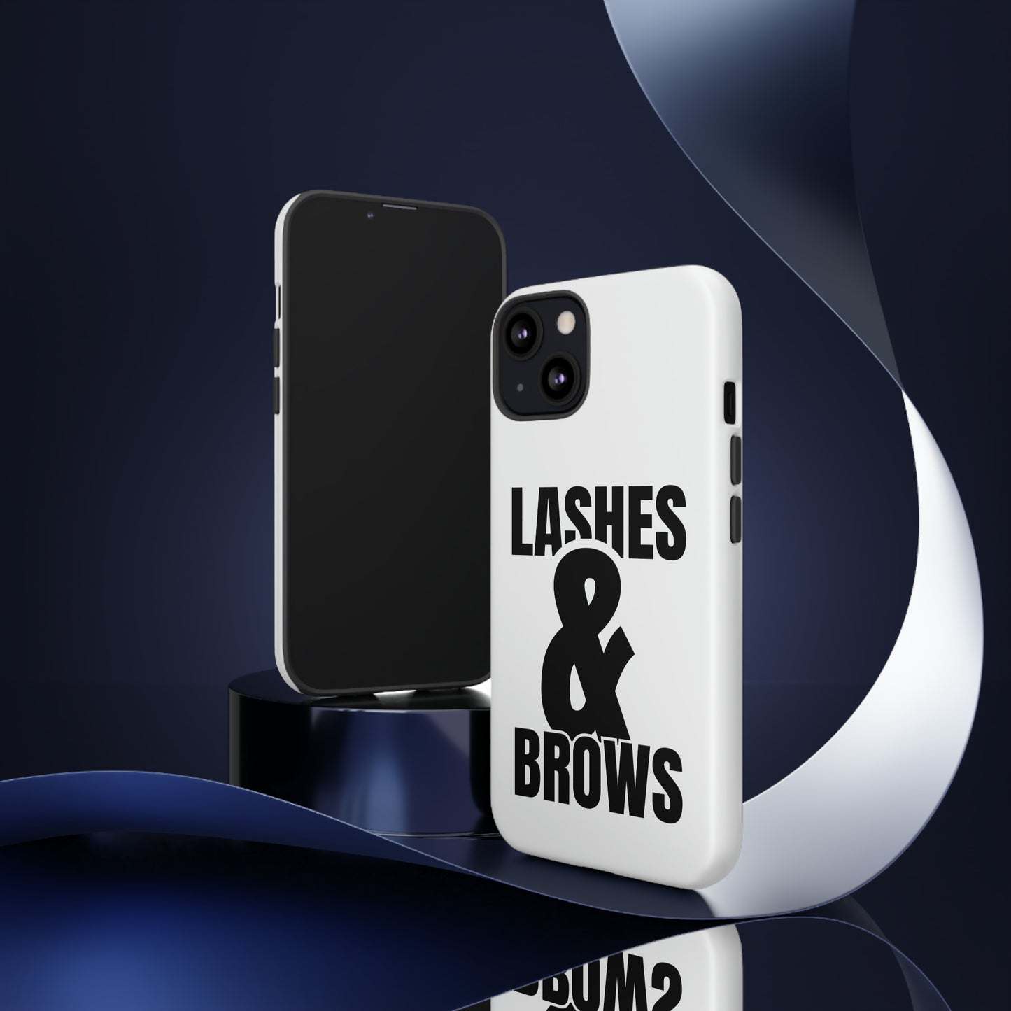 Lashes & Brow Phone Case, iPhone, Samsung, Tough Cases