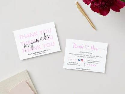 Thank you cards