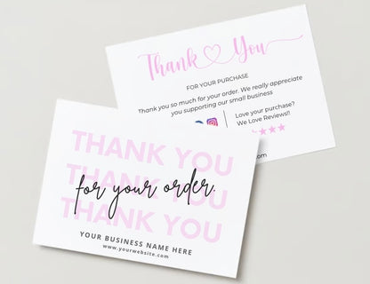 Thank you cards