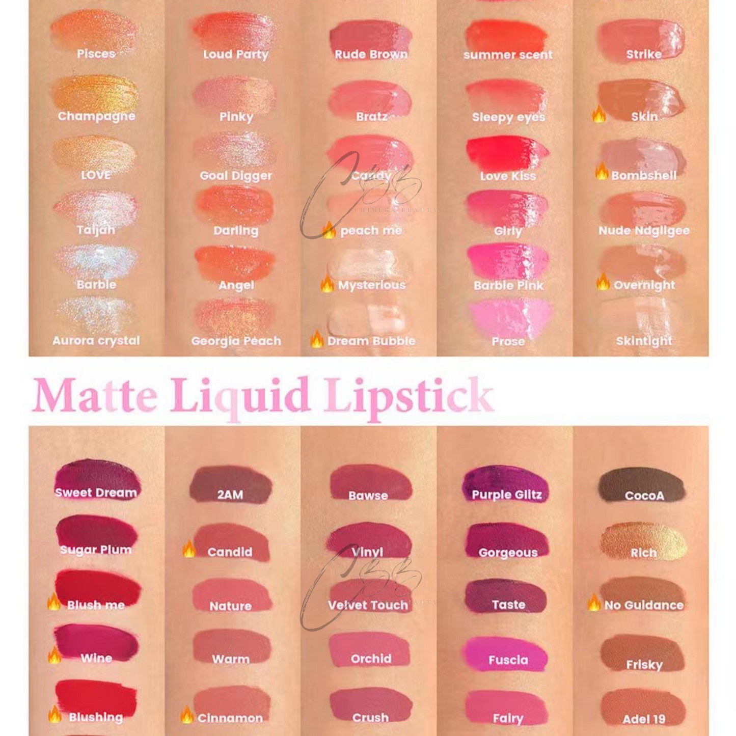 Private Label Lip Gloss Wholesale (FILLED TUBES)